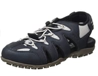 Geox Strel Womens UK 3 EU 36 Navy Blue Trek Trail Active Walking Sports Sandals