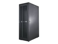 Intellinet Network Cabinet, Free Standing (Standard), 36U, Usable Depth 123 To 773Mm/Width 503Mm, Black, Flatpack, Max 1500Kg, Server Rack, Ip20 Rated, 19", Steel, Multi-Point Door Lock, One Lock Per Side Panel, Three Year Warranty - Rack Skap - Sva