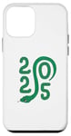 Coque pour iPhone 12 mini Bonne année chinoise - Symbole serpent vert Nouvel An 2025