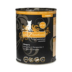 catz finefood Purrrr Känguru Lot de 6 boîtes de 400 g de Nourriture Humide pour Chats sensibles à la Nutrition Monoprotéine N° 107 70% de Viande