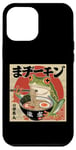 Coque pour iPhone 12 Pro Max Costume de grenouille en peluche pour adulte Ramen japonais Kawaii