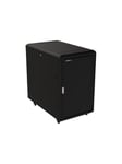 StarTech.com 18U Server Rack Cabinet - Includes Casters and Leveling Feet rack - 18U