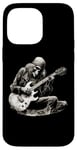 Coque pour iPhone 14 Pro Max Skeleton Guitar Guy Rock And Roll Band Rock On