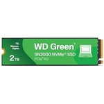 Disque SSD interne - WESTERN DIGITAL - WD Green SN3000 - 500 Go - PCIe Gen4 - M.2 2280