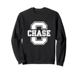 CTC Letter C First or Last Name Chase Split Monogram Sweatshirt