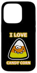 iPhone 14 Pro I Love Candy Corn Funny Halloween Costume Trick Or Treating Case