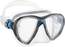 Diving mask, Cressi Big Eyes Evolution Clear Skirt, Free-Diving, Scuba