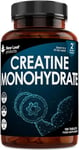 Creatine Monohydrate Tablets 3000mg - 180 Creatine Tablets - Exercise Workout Gym Supplement for Men & Women - Creatine Monohydrate Powder Tablets (3 per serving) -Lab Tested & Vegan Friendly 2 Months