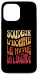 Coque pour iPhone 13 Pro Max Soudeur Homme Mythe Légende Idée-Cadeau Soudeur Humour