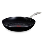 Tower T900302 SmartStart Ultra Forged 30cm Aluminium Frying Pan with Easy Clean Aeroglide Non-Stick, 15x Stronger, Induction Compatible, Oven Safe up to 220°, Long Lasting, PFOA Free