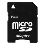 Carte Adaptateur Micro SD Vers SD Transférer Fichiers Photos Sur Pc Lecteur Noir YONIS - Neuf