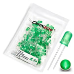 Kit de diodes LED diffusées",blanc,rouge,vert,bleu,jaune,orange,2V,3V,ampoule émettant de la lumière,WieshammSet,Ardu37,circuit PCB,bricolage,"5mm - Type 100pcs Green