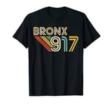 Bronx 917 New York City State Area Code, Vintage Bronx T-Shirt