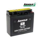 Arnold - Batterie pour tracteur tondeuse 5032-U3-0010 12V 20Ah - AZ110