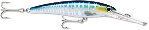 Rapala - Leurre de Pêche X-Rap Magnum - Matériel de Pêche avec Grande Bavette Plongeante - Leurre Pêche en Mer - Profondeur de Nage 6m - 14cm / 46g - Fabriqué en Estonie - Blue Sardine