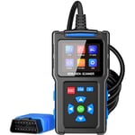 OBD2 Scanner OBDii Outils Diagnostics système Moteur, Lecteur de Code Prend en Charge 9 Protocoles, Données en Direct, Effacement des Codes, Mesure