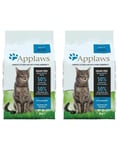 Applaws - 2 x Cat Food - Sea fish & Salmon - 6 kg