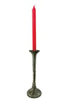 Villa d’Este Home Tivoli Bougie 3 Flammes, Hauteur 49 cm, en Aluminium, Or, Dimensions : L. 32 x P. 15,5 x