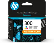 HP 300 - farge (cyan  magenta  gul) - original - blekkpatron