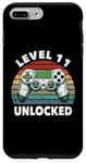 iPhone 7 Plus/8 Plus Level 11 Unlocked Video Gamer 11 Birthday 11 Year Old Funny Case