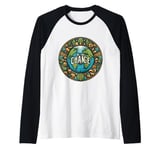 Plant the Seed of Change on Planet Earth Raglan Baseball Tee