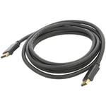 Cable DisplayPort 1.2 male des deux cotes 3m noir