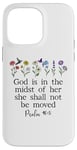 Coque pour iPhone 14 Pro Max God is in the Midst of Her She Will Not Be Moved Psalm 46:5