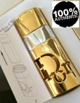 100%AUTHENTIC RARE DIOR JADORE GOLD JEWELLED REFILLABLE PURE PARFUM PURSE SPRAY