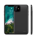 Coque Batterie Chargeur pour  IPHONE 11  APPLE Power Bank 6200mAh Secours Slim (NOIR) - Neuf