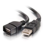 C2G 6.6ft USB Extension Cable - USB A to USB A Extension Cable - USB 2.0 - M/F - USB-forlengelseskabel - USB til USB - 2 m