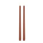 Uyuni Lighting - Taper Candles slim LED-kronelys 2,3x32 cm 2 stk terrakotta