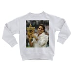 Sweatshirt Enfant Trophee Grand Chelem Champion Roger Federer Tennis Superstar Sport