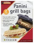 Toastabags Pack Of 2 Reusable Panini Grill Griddle Bags Toasted Sandwich Toastie