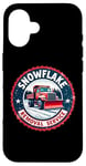 Coque pour iPhone 16 Trump's Snowflake Removal Service de Noël festif