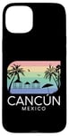 Coque pour iPhone 15 Plus Cancun Mexico - Vacances d'été rétro mexicaines