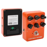 Amplifier Simulator Pedal Orange Metal British Rock Pedals With 6 Knobs SLS