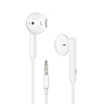 Earbuds White For Sony, Walkman, Oakcastle, SUPEREYE, Victure, SanDisk, AGPTEK, Mighty, MP3/MP4, CD/DVD and Other Digital Mucis Players With 3.5mm Jack, B4U