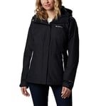 Columbia Women's Bugaboo Fleece Interchange Jacket, 3 In 1 Interchange Winter Coat, Black, Size L