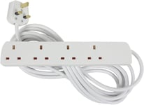 Extension Plug 4 Way Socket Long Extension Lead Mains Powers Gang Way Adapter S