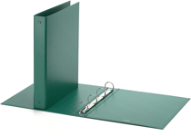 Raccoglitore Europa  Formato Interno 22x30 Cm 4 Anelli Tondi D.30 Mm Verde | Fav