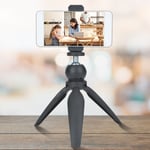 Tabletop Tripod Height Ajustable With Detachable Ball Head And Mobile Ph LS