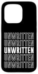 iPhone 15 Pro Unwritten Case