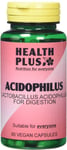 Health Plus Acidophilus Probiotic Digestive Health Supplement - 90 Capsules