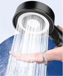 Pommeau de Douche,Pommeau Douche Anti Calcaire Économie d'Eau,Douchette Douche avec 5 modes de jet (Tm Misted Black).[T91]