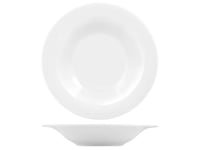 Plat en Porcelaine Napoli B Bol Blanc CM 30 Saturnia