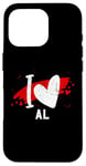 iPhone 16 Pro I Love AL T-Shirt I Heart AL Case