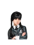 Wednesday Addams Child Wig Addams Family Girls Kids Halloween Fancy Dress