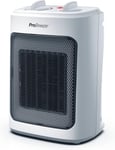 Mini Radiateur Ceramique 2000W-3 Niveaux De Puissance-Chauffage D'Appoint Compact Pour Bureau,Chambre,Salon-Blanc