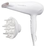 Remington Hair Dryer Ionic (Ionic Conditioning for Frizz-Free and Shiny Results,3 Heat & 2 Speed Settings and Cool Shot, 2 Attachments: Diffuser & Concentrator, 2200W) D3199 [Amazon Exclusive]