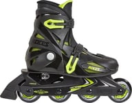 Roces Orlando III Inline-Skøyter Barn (Svart/Lime)